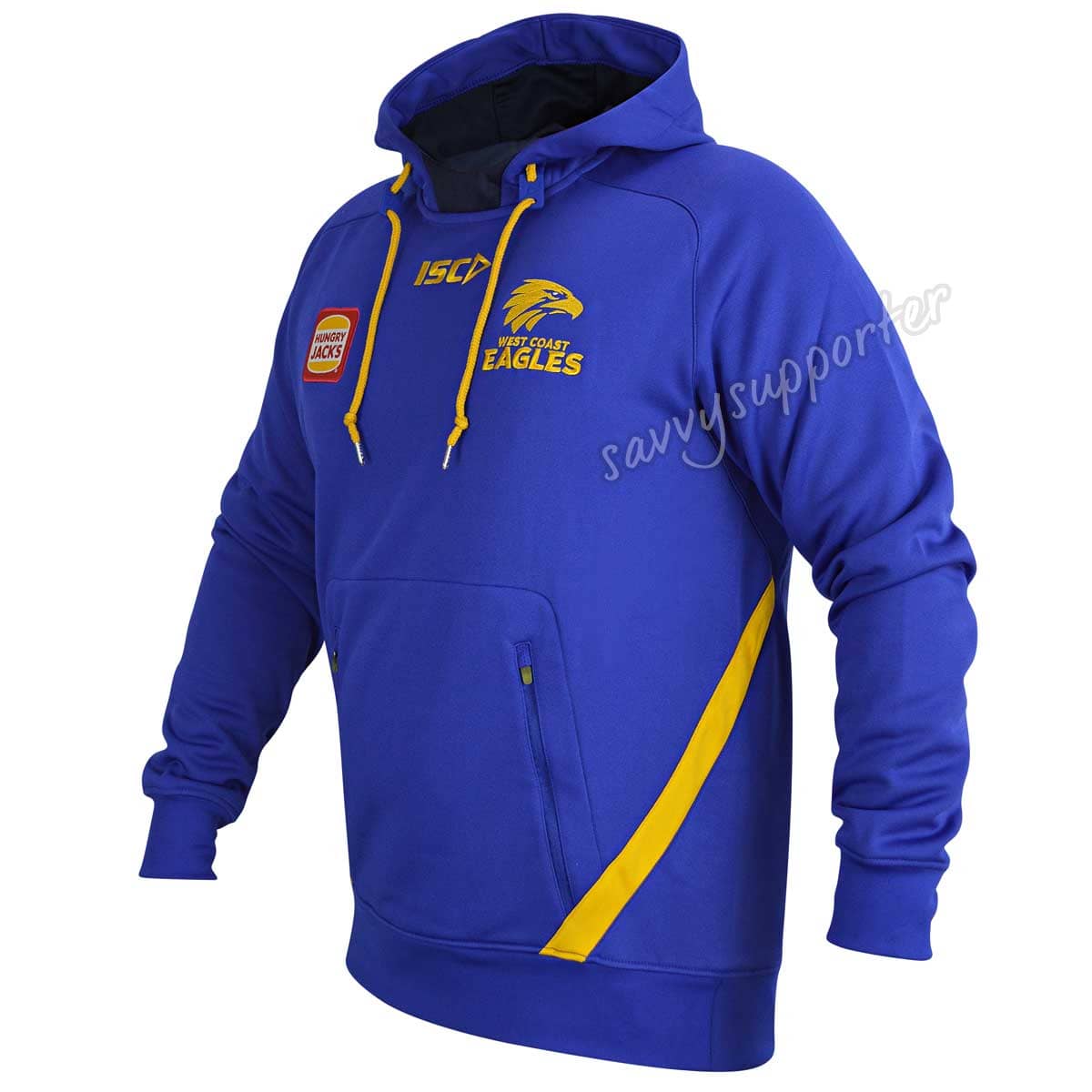 West Coast Eagles AFL Mens Squad Hoody