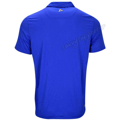 West Coast Eagles AFL Royal Media Polo Shirt