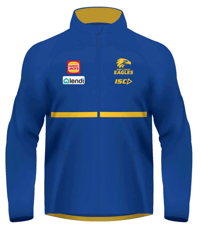 West Coast Eagles AFL Mens Wet Weather Jacket