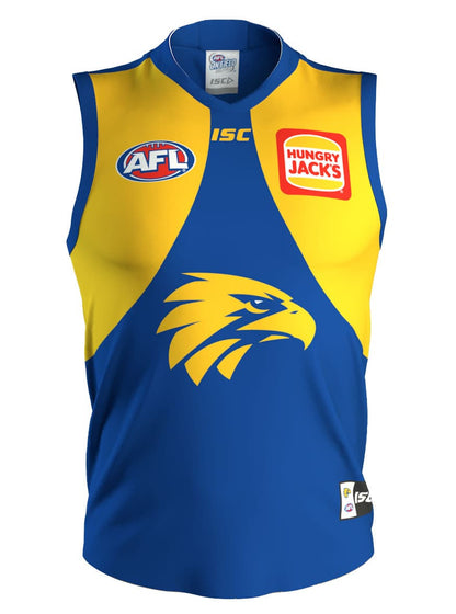 West Coast Eagles AFL Mens Home Guernsey