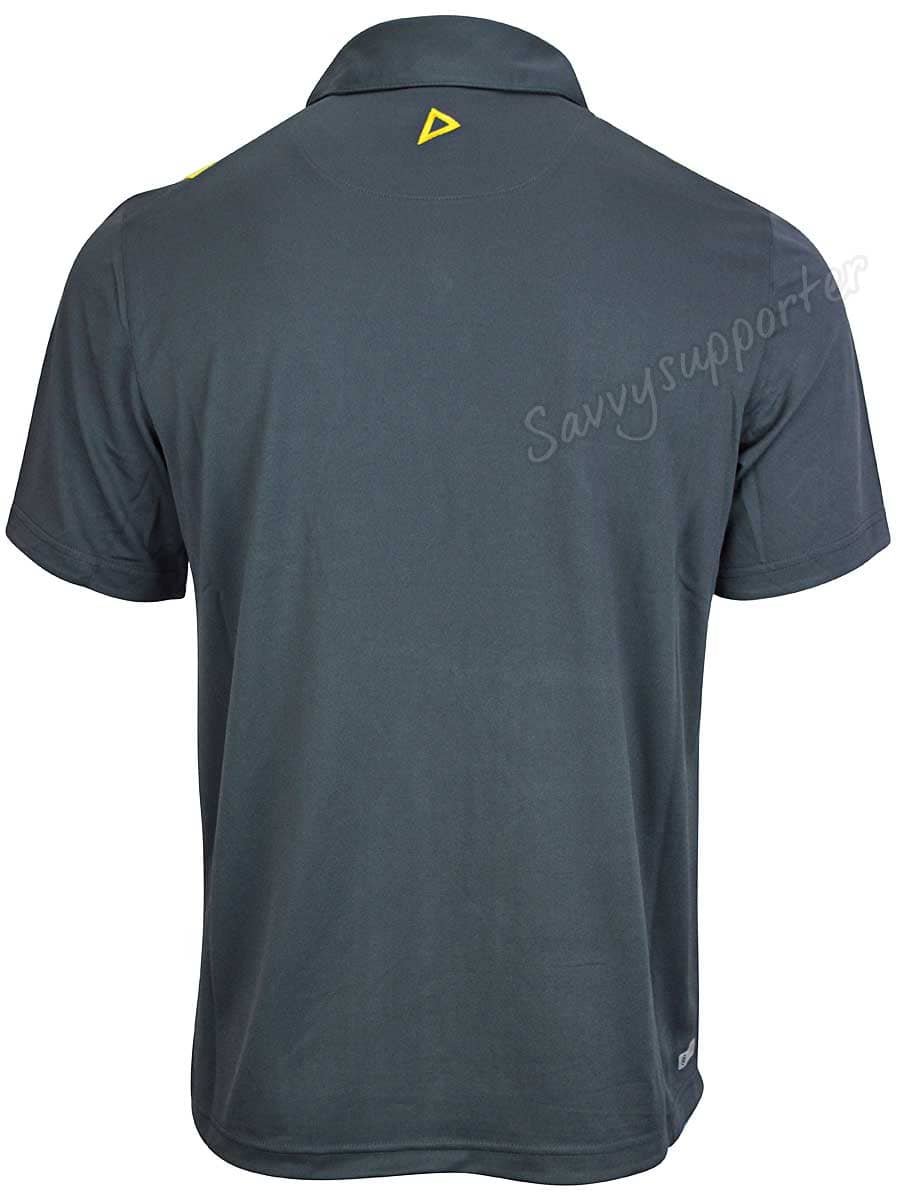 West Coast Eagles AFL Mens Carbon Performance Polo Shirt