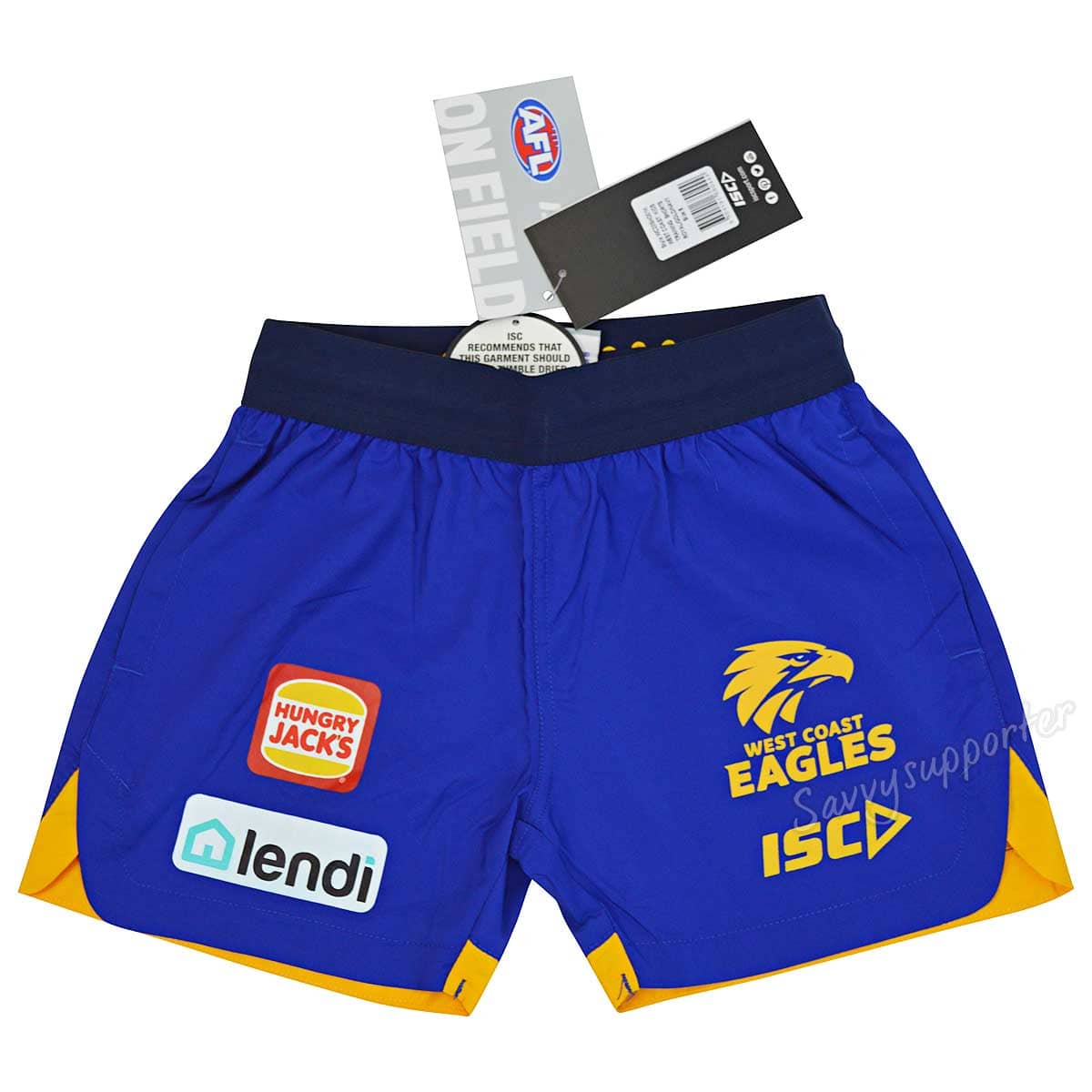 West Coast Eagles 2020 AFL Kids Training Shorts