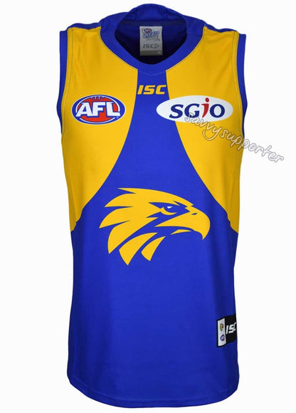 West Coast Eagles AFL Mens Home Guernsey