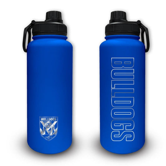 Canterbury Bulldogs NRL 960ml Stainless Steel Drink Bottle
