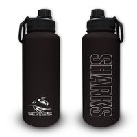 Cronulla Sharks NRL 960ml Stainless Steel Drink Bottle