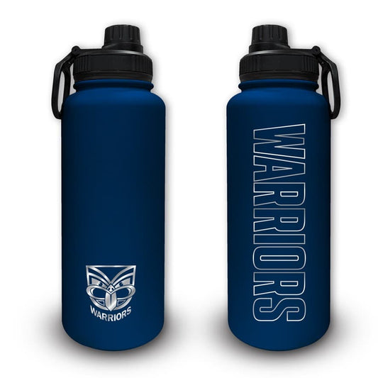 New Zealand Warriors NRL 960ml Stainless Steel Drink Bottle