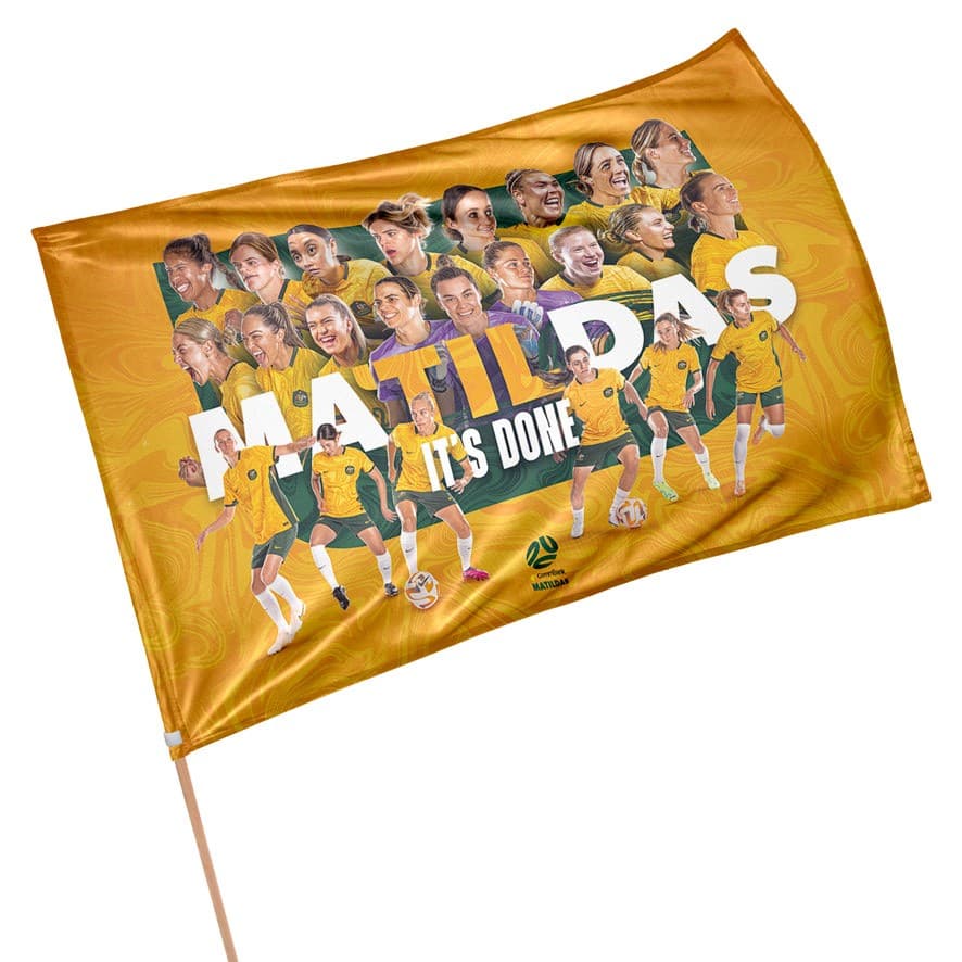 Australian Matildas Gameday Flag