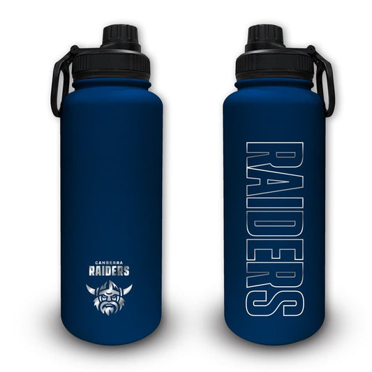 Canberra Raiders NRL 960ml Stainless Steel Drink Bottle