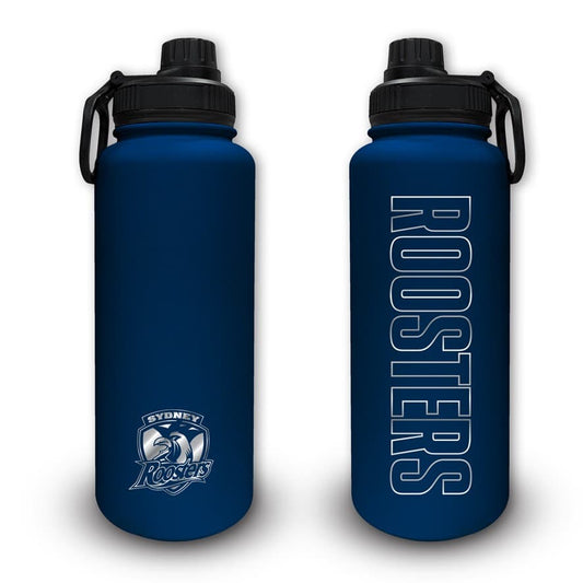 Sydney Roosters NRL 960ml Stainless Steel Drink Bottle