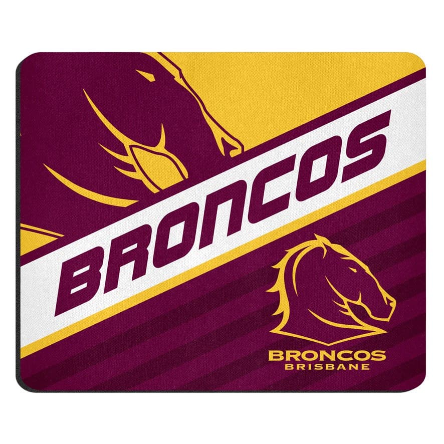 Brisbane Broncos NRL Mouse Mat