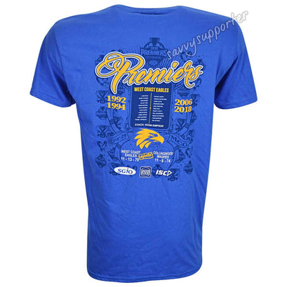 West Coast Eagles Premiers Tee Shirt