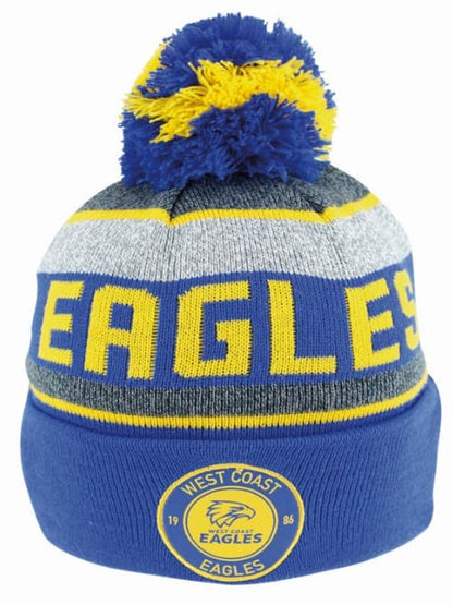 West Coast Eagles AFL Tundra Beanie