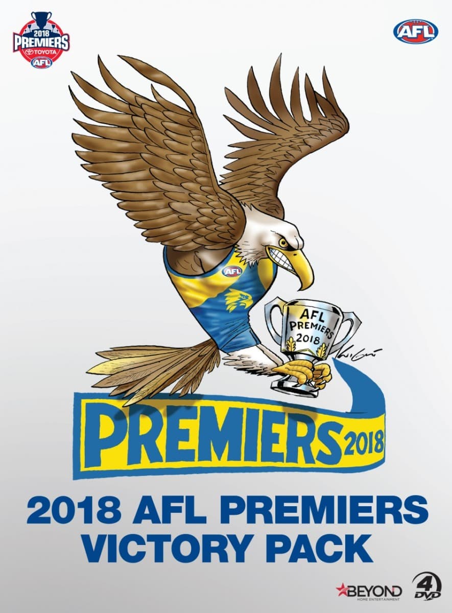 West Coast Eagles AFL Premiers Victory Pack DVD Box Set