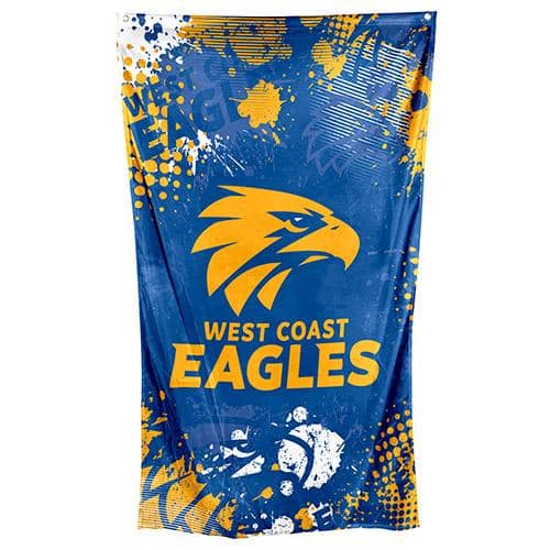 West Coast Eagles AFL Cape Flag 90cm x 150cm