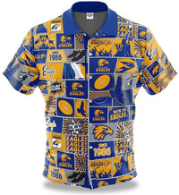 West Coast Eagles AFL Mens Pop Art Shirt