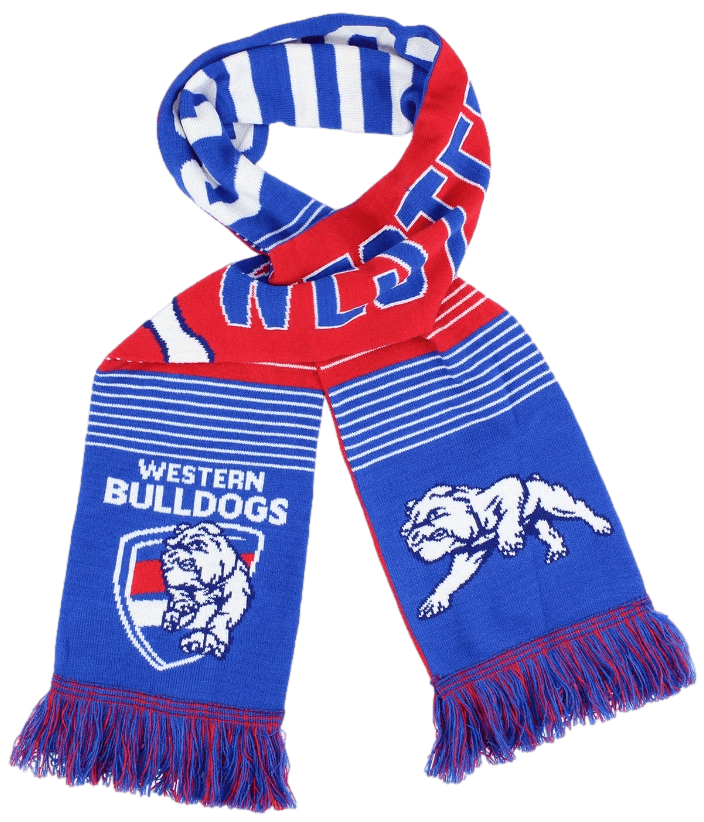 Western Bulldogs AFL Adults Linebreak Scarf