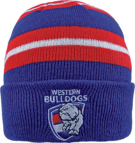 Western Bulldogs AFL Adults Wozza Beanie