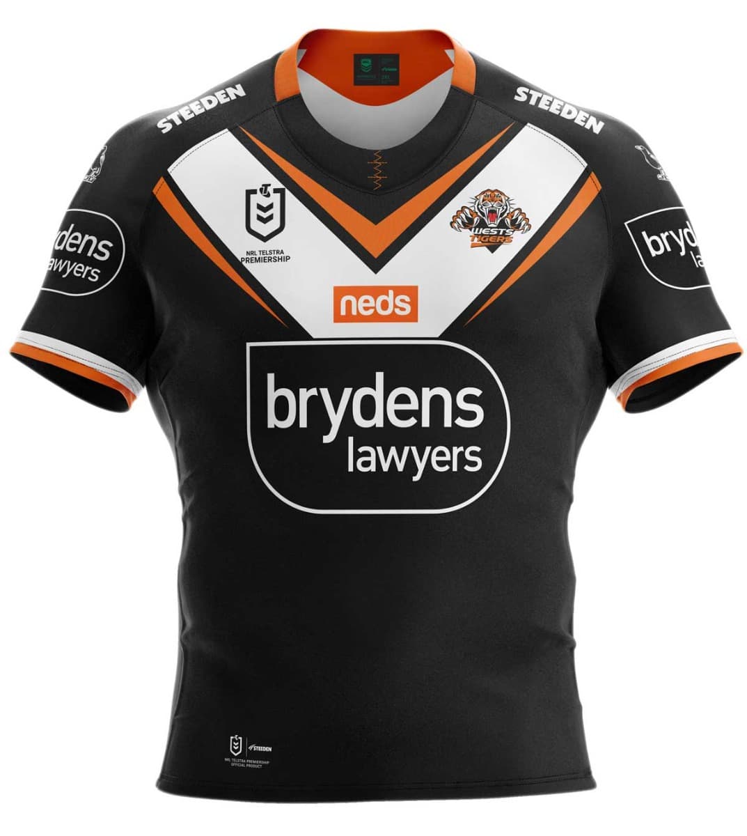 Wests Tigers Mens NRL Home Jersey  ***SMALL FIT***