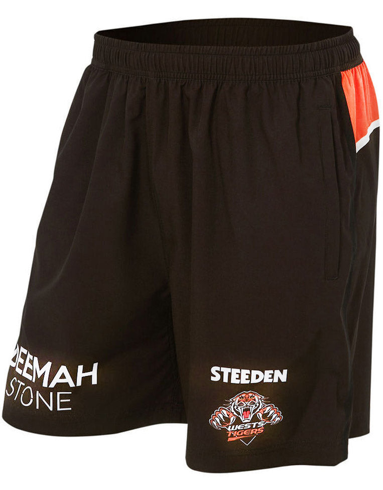 Wests Tigers NRL Kids Training Shorts