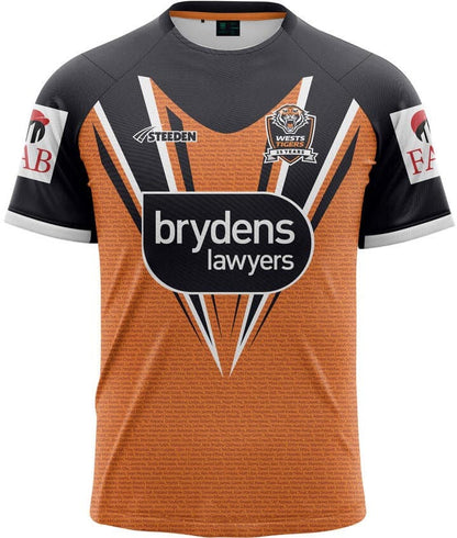 Wests Tigers 2024 NRL Mens Run Out Tee