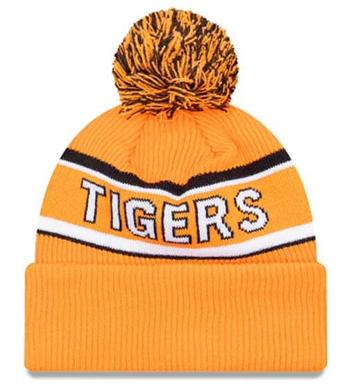 Wests Tigers 2025 NRL New Era Cuff Knit Beanie