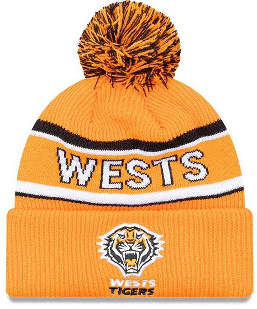 Wests Tigers 2025 NRL New Era Cuff Knit Beanie