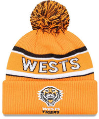 Wests Tigers 2026 NRL New Era Cuff Knit Beanie