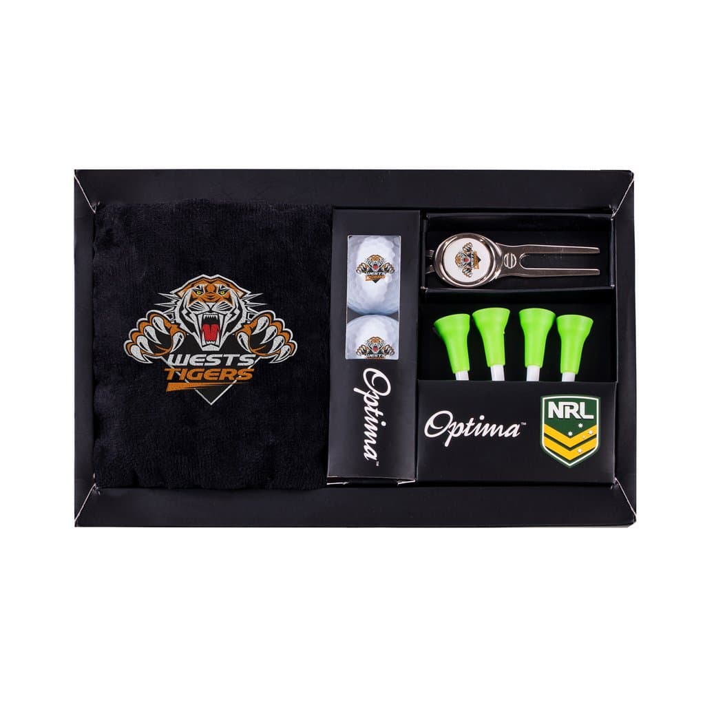 Wests Tigers NRL Golf Gift Pack