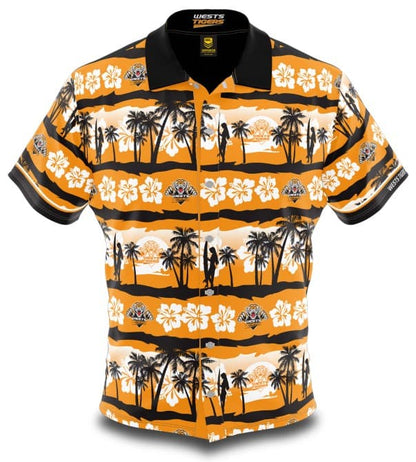 Wests Tigers NRL Mens Hawaiian Shirt