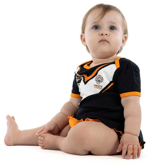 Wests Tigers NRL Toddler Girls Footysuit