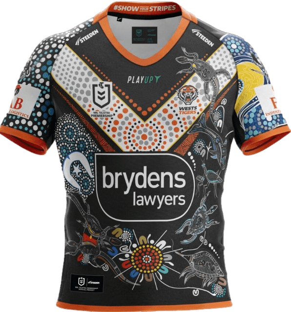 Wests Tigers NRL Mens Indigenous Jersey