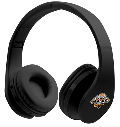 Wests Tigers NRL Bluetooth Headphones