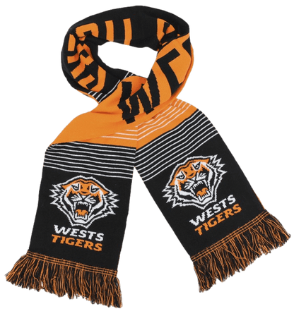 Wests Tigers NRL Adults Linebreak Scarf