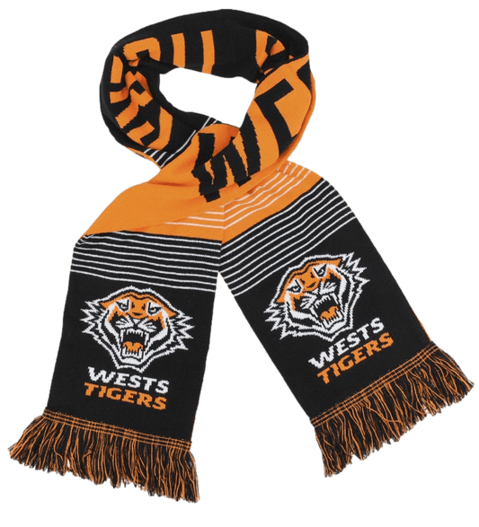 Wests Tigers NRL Adults Linebreak Scarf