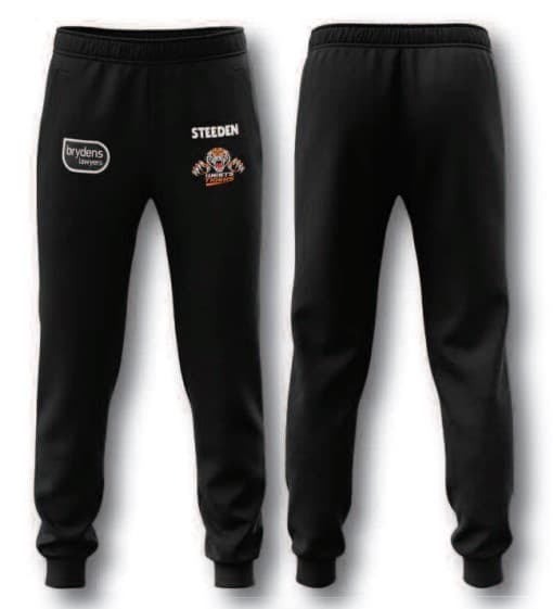 Wests Tigers NRL Mens Tapered Jogger Pants