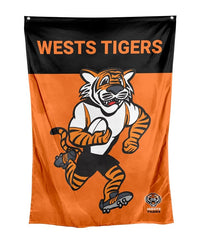 Wests Tigers NRL Mascot Wall Flag