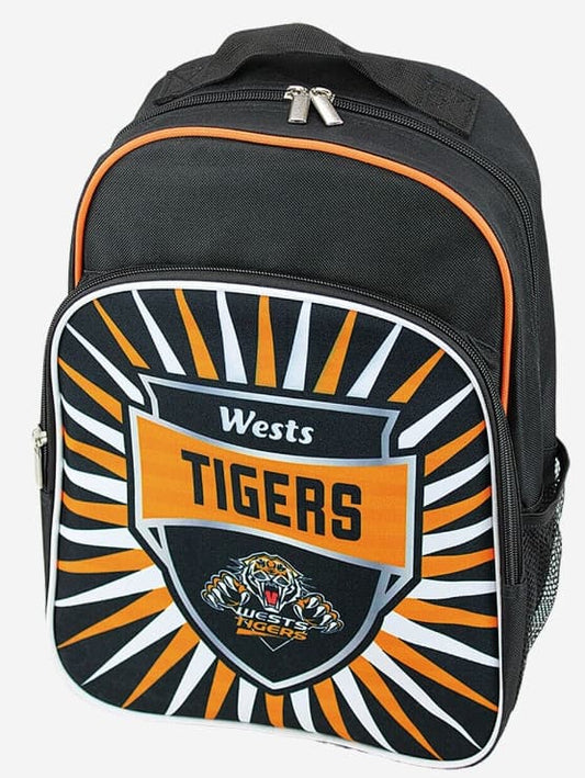 Wests Tigers NRL Kids Shield Backpack