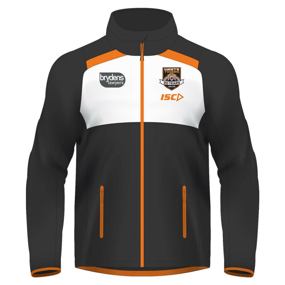Wests Tigers Mens NRL Wet Weather Jacket