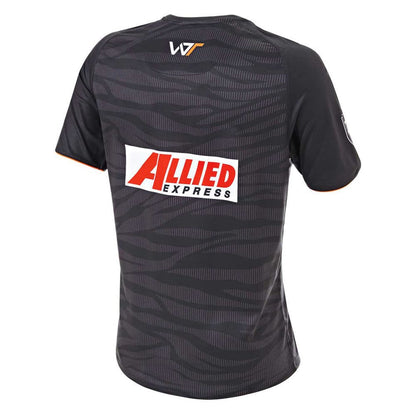 Wests Tigers 2019 NRL Mens Black Training Shirt