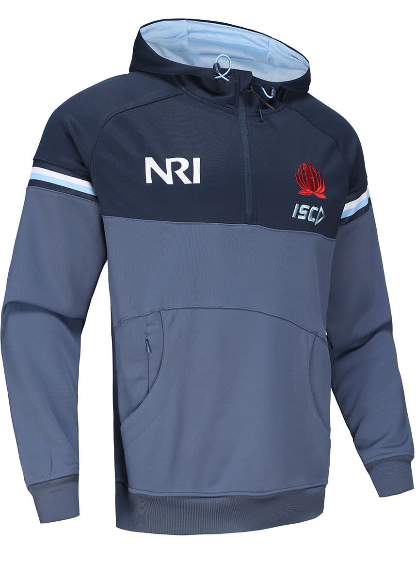 NSW Waratahs 2024 Rugby Union Mens Squad Hoody