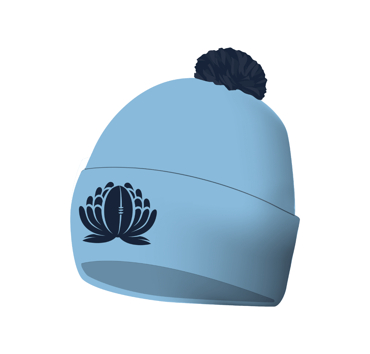 NSW Waratahs 2025 Rugby Union Mens Beanie