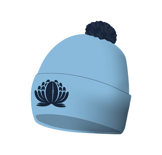 NSW Waratahs 2025 Rugby Union Mens Beanie