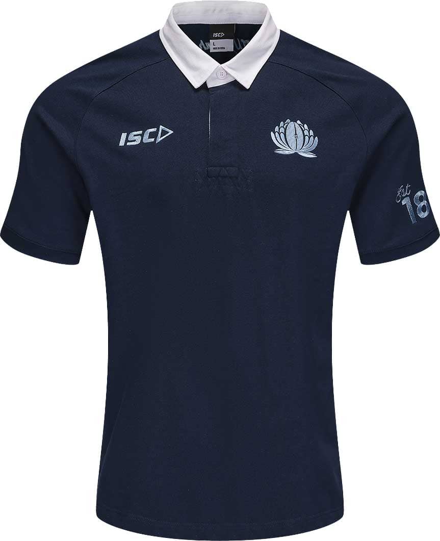 NSW Waratahs 2025 Rugby Union Mens Heritage Cotton Jersey
