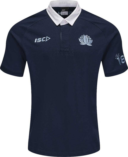 NSW Waratahs 2025 Rugby Union Mens Heritage Cotton Jersey