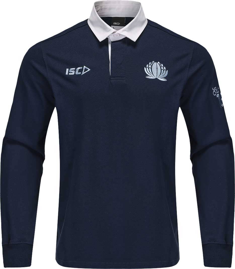 NSW Waratahs 2025 Rugby Union Mens Long Sleeve Jersey