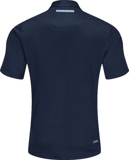 NSW Waratahs 2025 Rugby Union Mens Navy Team Polo Shirt