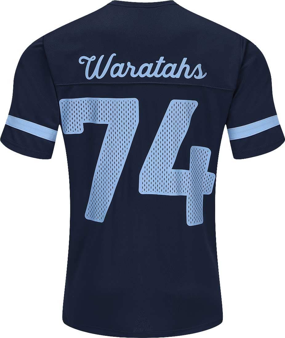 NSW Waratahs 2025 Rugby Union Mens Grid Iron Jersey