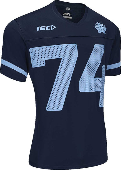 NSW Waratahs 2025 Rugby Union Mens Grid Iron Jersey