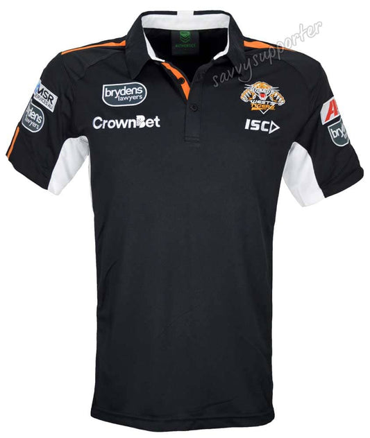 Wests Tigers NRL ISC Media Polo Shirt