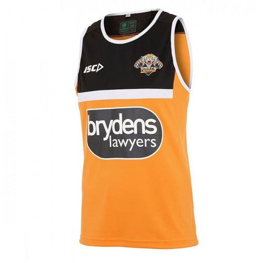 Wests Tigers NRL Orange Bottom Training Singlet